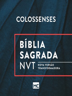 cover image of Bíblia NVT--Colossenses